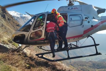 Pronto intervento per la messa in sicurezza di situazioni critiche. Versante sud passo delle Finestre, comune di Moncenisio.
